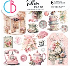 Ciao Bella Kartengestaltung|Scrapbooking>Vellum Paper "Timeless Moments"