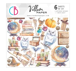 Ciao Bella Transparentpapier|Dekoelemente>Vellum Paper "Wizard Academy"