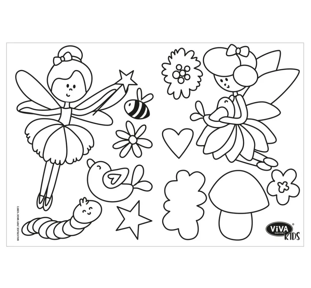 Kinder Viva Decor Window Color|Window Color>Viva KIDS Window Color-Set "Fairy Magic"