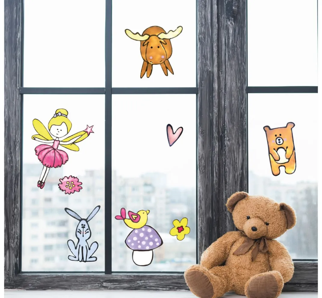 Kinder Viva Decor Window Color|Window Color>Viva KIDS Window Color-Set "Fairy Magic"