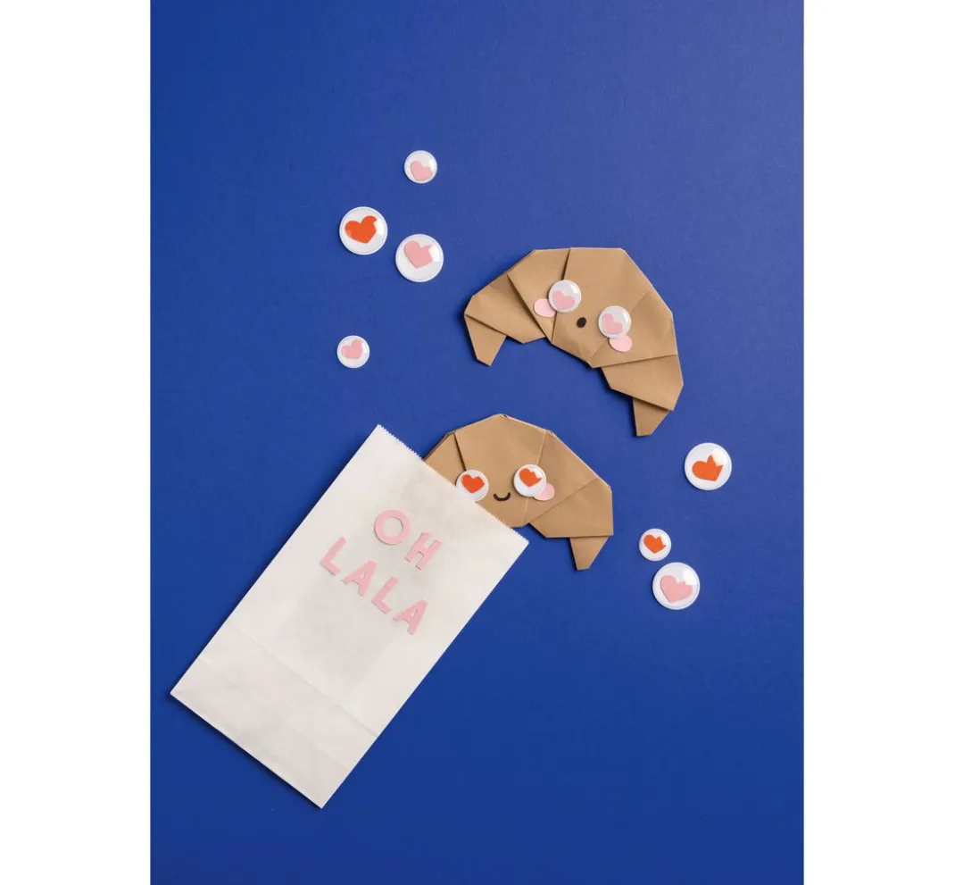 Kinder folia Wackel- & Tieraugen|Bastelzubehör>Wackelaugen "Hearts", 30 mm, selbstklebend