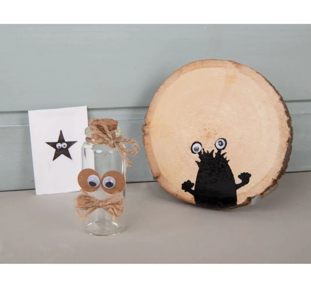 Kinder Rayher Wackel- & Tieraugen|Bastelzubehör>Wackelaugen selbstklebend "Sortiert", Box mit 1.500 Stück
