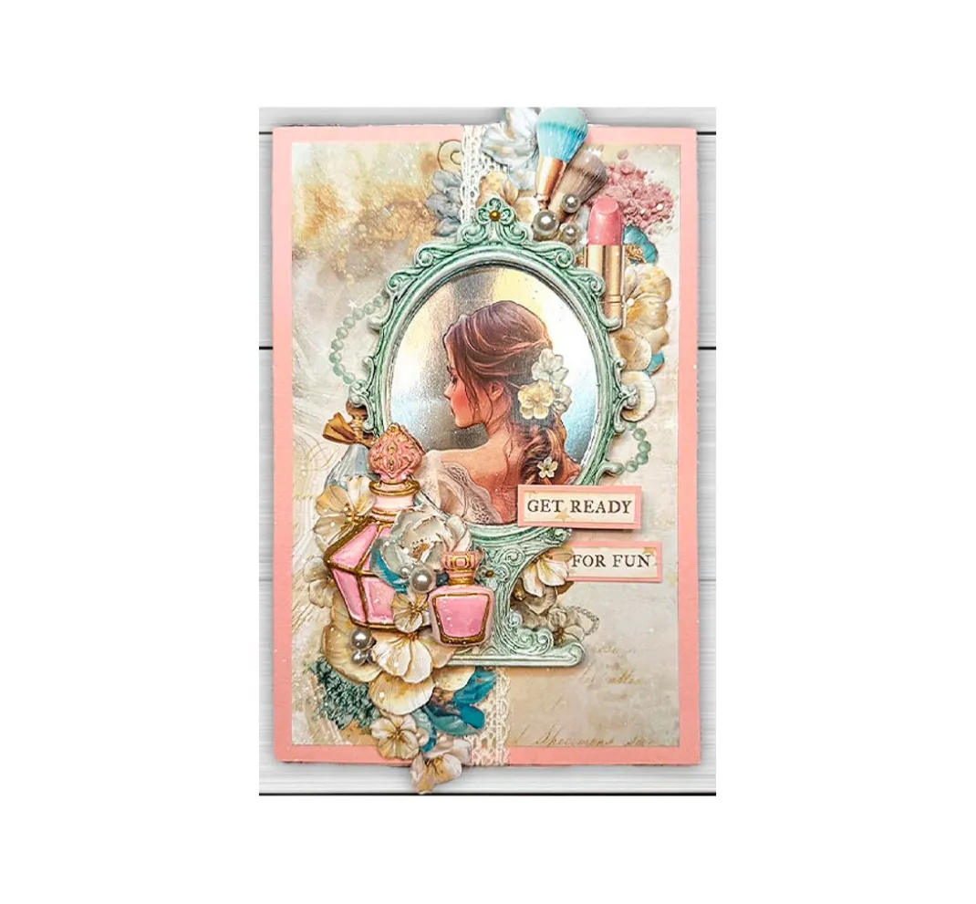 Stamperia Sticker & Klebebänder|Kartengestaltung>Washi Pad "Masquerade"