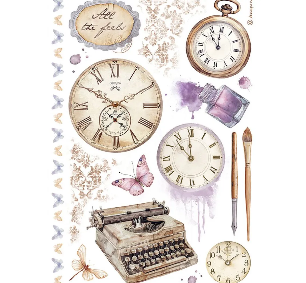 Stamperia Scrapbooking|Kartengestaltung>Washi Pad "Quiet Days"