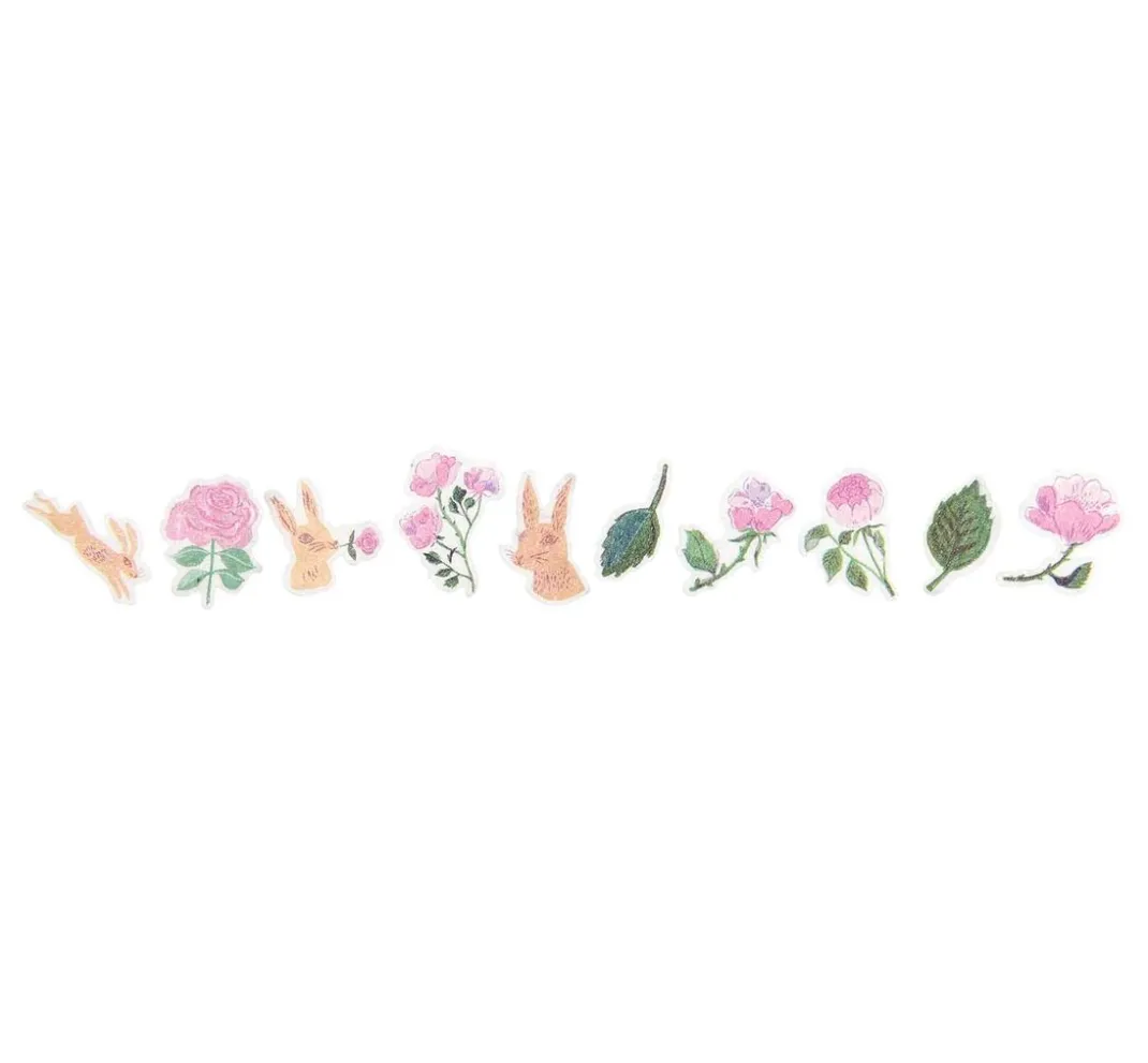 Rico Design Sticker & Klebebänder|Kartengestaltung>Washi Sticker "La Vie En Rose"