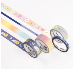 folia Sticker & Klebebänder|Kartengestaltung>Washi Tape Set "Hot Foil Sunnyside"