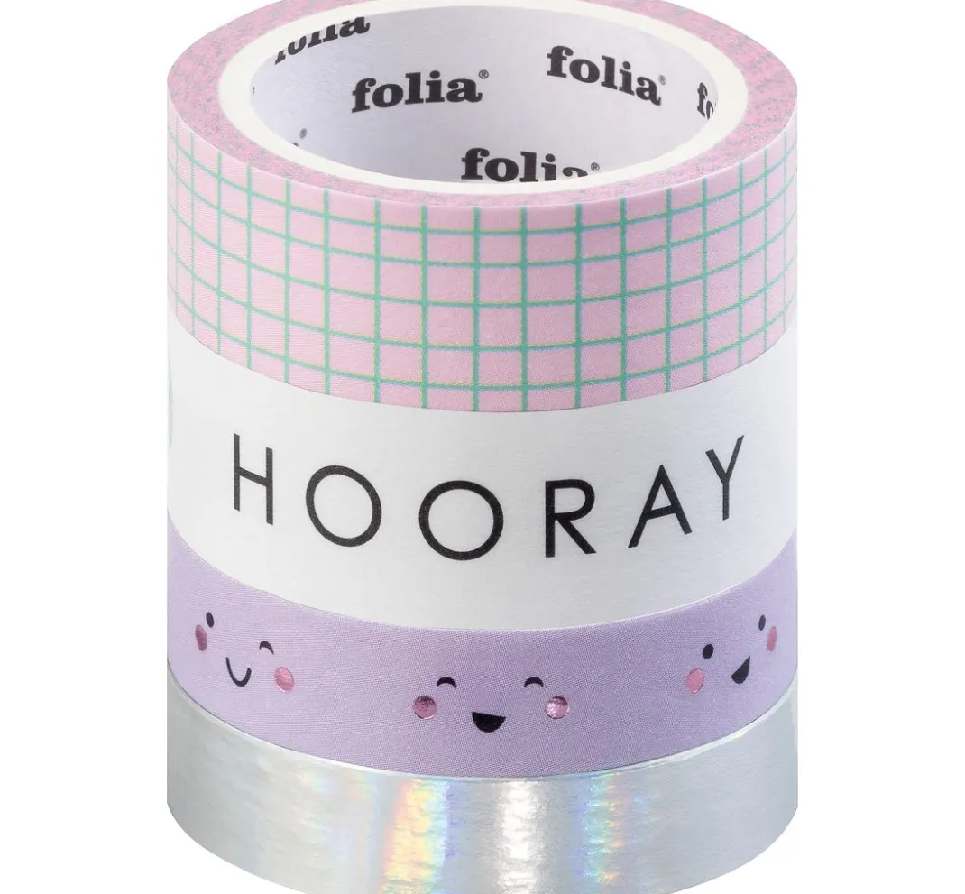 folia Masking Tape|Scrapbooking>Washi Tape Set Hotfoil