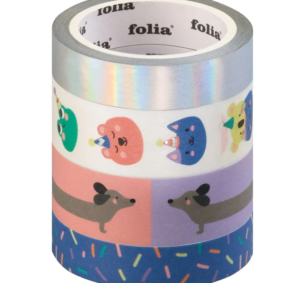 folia Masking Tape|Scrapbooking>Washi Tape Set Hotfoil