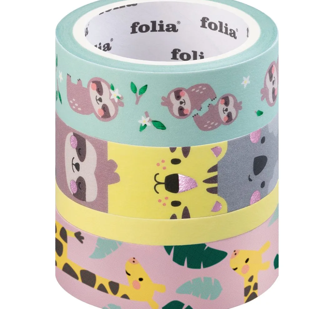 folia Masking Tape|Scrapbooking>Washi Tape Set Hotfoil