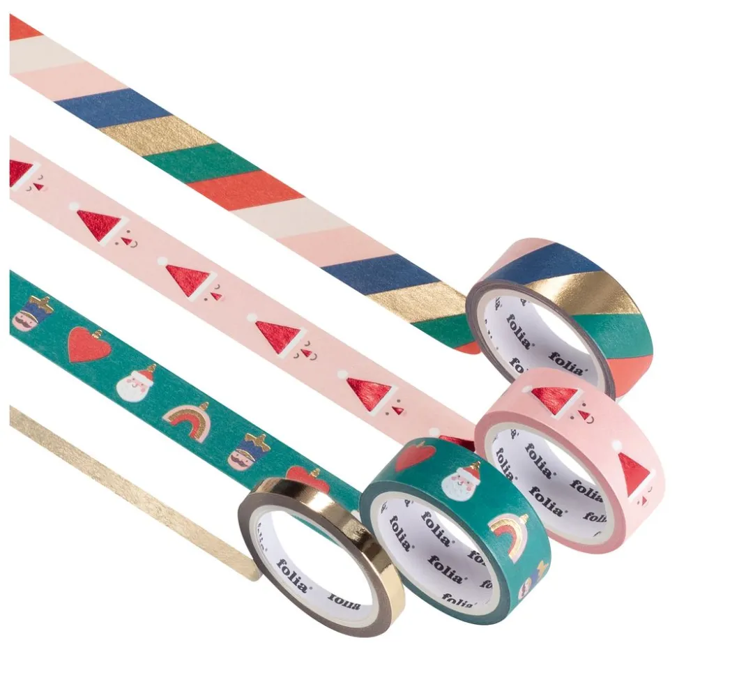 folia Masking Tape|Scrapbooking>Washi Tape Set Hotfoil