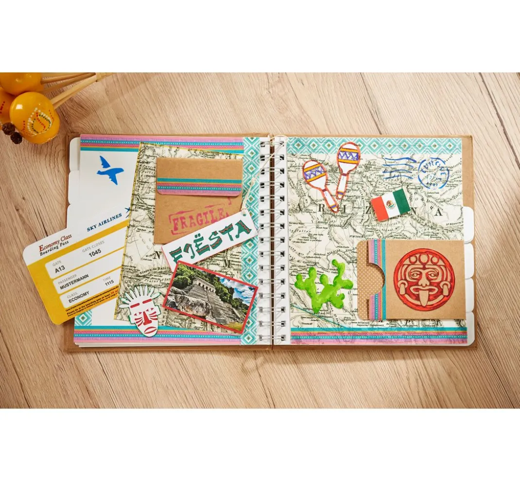 Rayher Bullet Journal|Masking Tape>Washi Tape Set "Mint/Gold Foil"