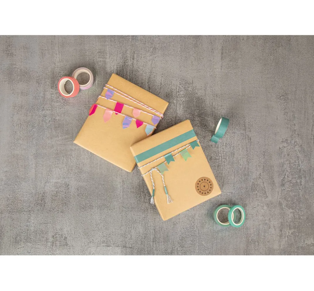 Rayher Masking Tape|Sticker & Klebebänder>Washi Tape "Shiny Mix"