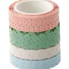 folia Masking Tape|Sticker & Klebebänder>Washi-Dekor "Pastell-Mix"