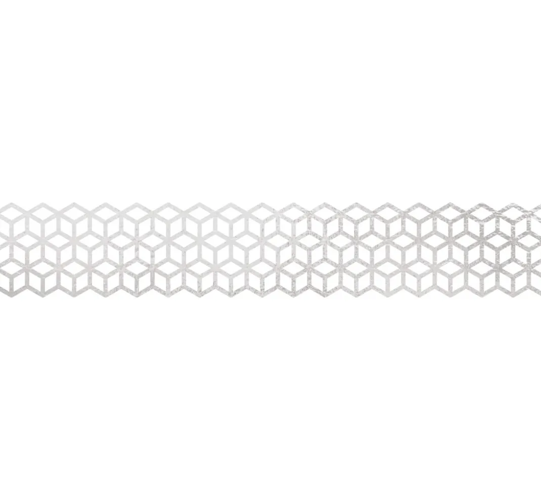 folia Masking Tape|Sticker & Klebebänder>Washi-Dekor "Rosé/Silber"