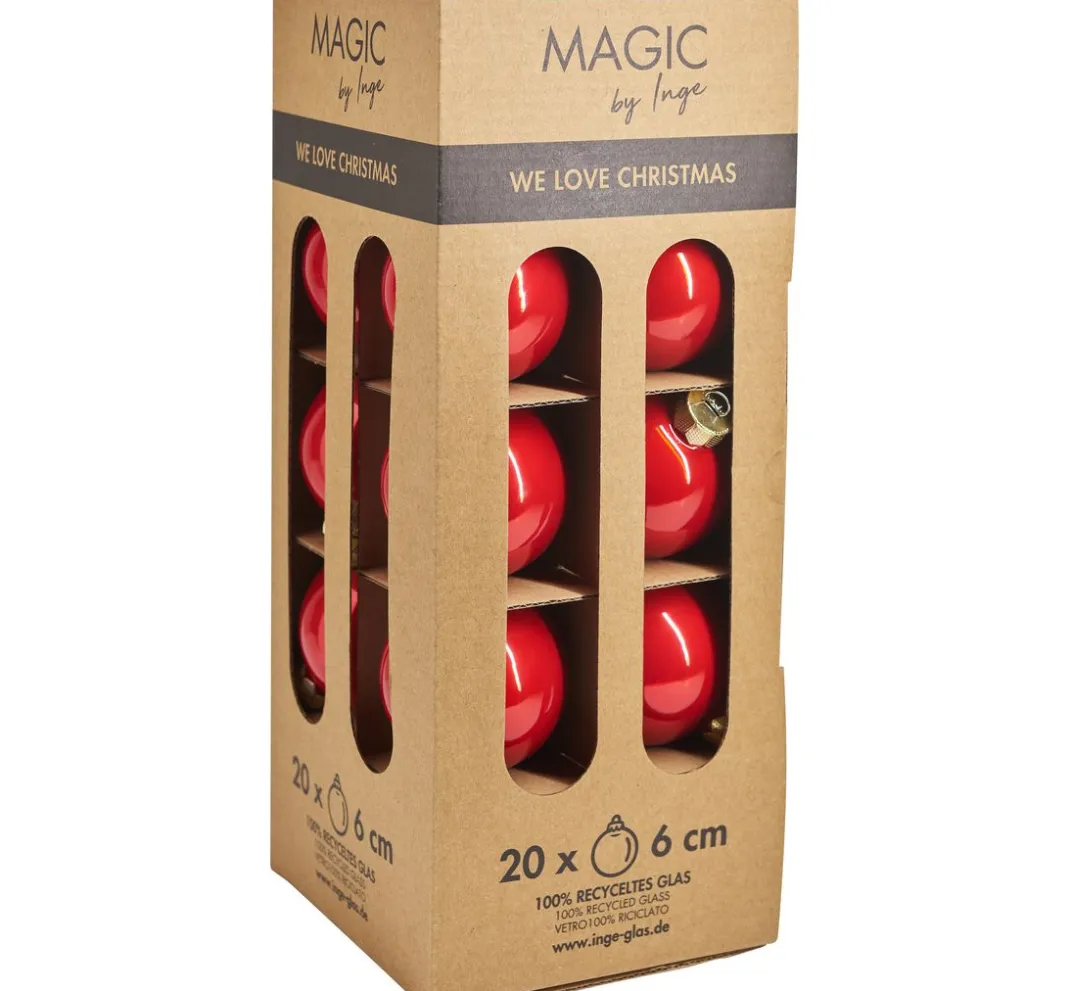 Magic by Inge Glas- & Porzellanmalerei|Glas & Porzellan>Weihnachtskugeln aus Glas, Ø 6cm
