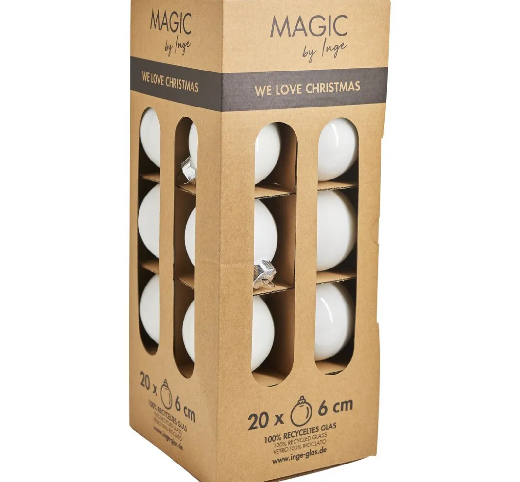 Magic by Inge Glas- & Porzellanmalerei|Glas & Porzellan>Weihnachtskugeln aus Glas, Ø 6cm