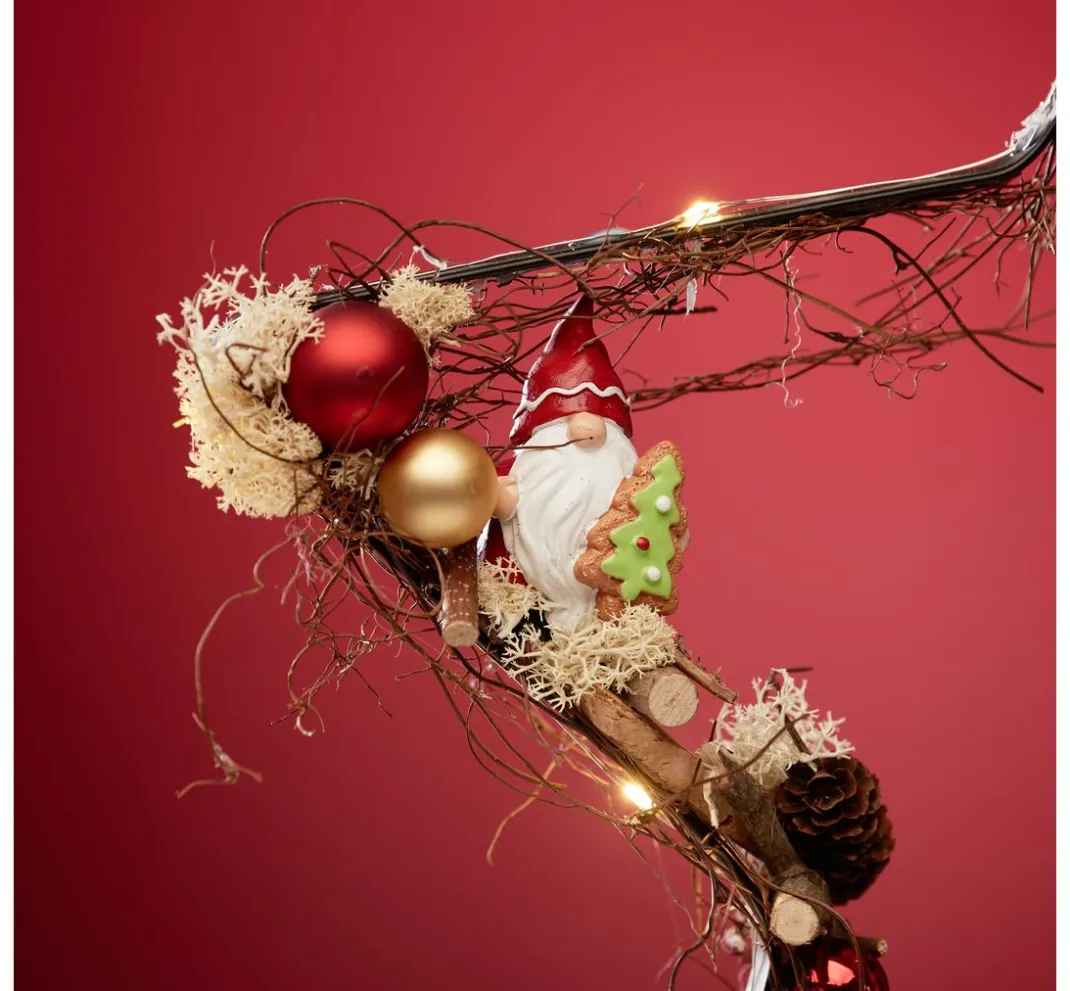 Othmar Decorations Dekofiguren & -Objekte>Weihnachtskugeln aus Glas am Draht