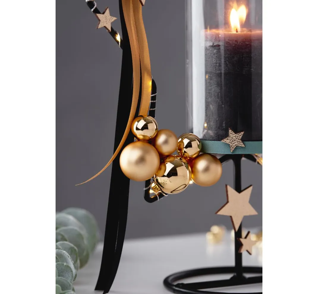 Othmar Decorations Dekofiguren & -Objekte>Weihnachtskugeln aus Glas am Draht