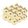 Othmar Decorations Anhänger>Weihnachtskugeln aus Kunststoff, 18 Stück