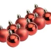 Othmar Decorations Anhänger>Weihnachtskugeln aus Kunststoff, 10 Stück, Ø 4,4 cm