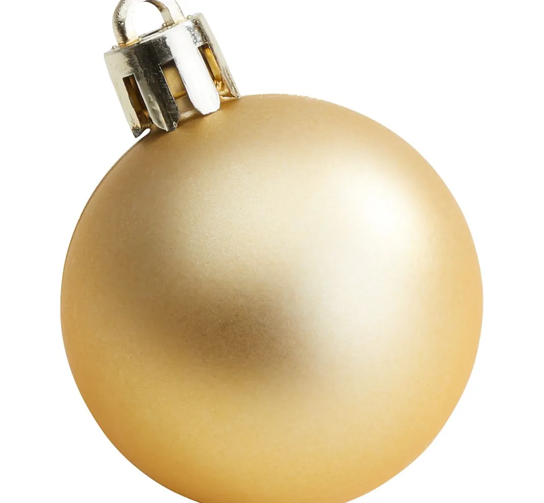 Othmar Decorations Anhänger>Weihnachtskugeln aus Kunststoff, 10 Stück, Ø 4,4 cm