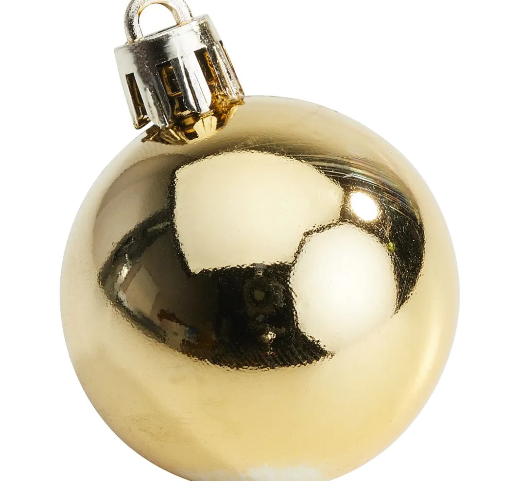Othmar Decorations Anhänger>Weihnachtskugeln aus Kunststoff, 10 Stück, Ø 4,4 cm