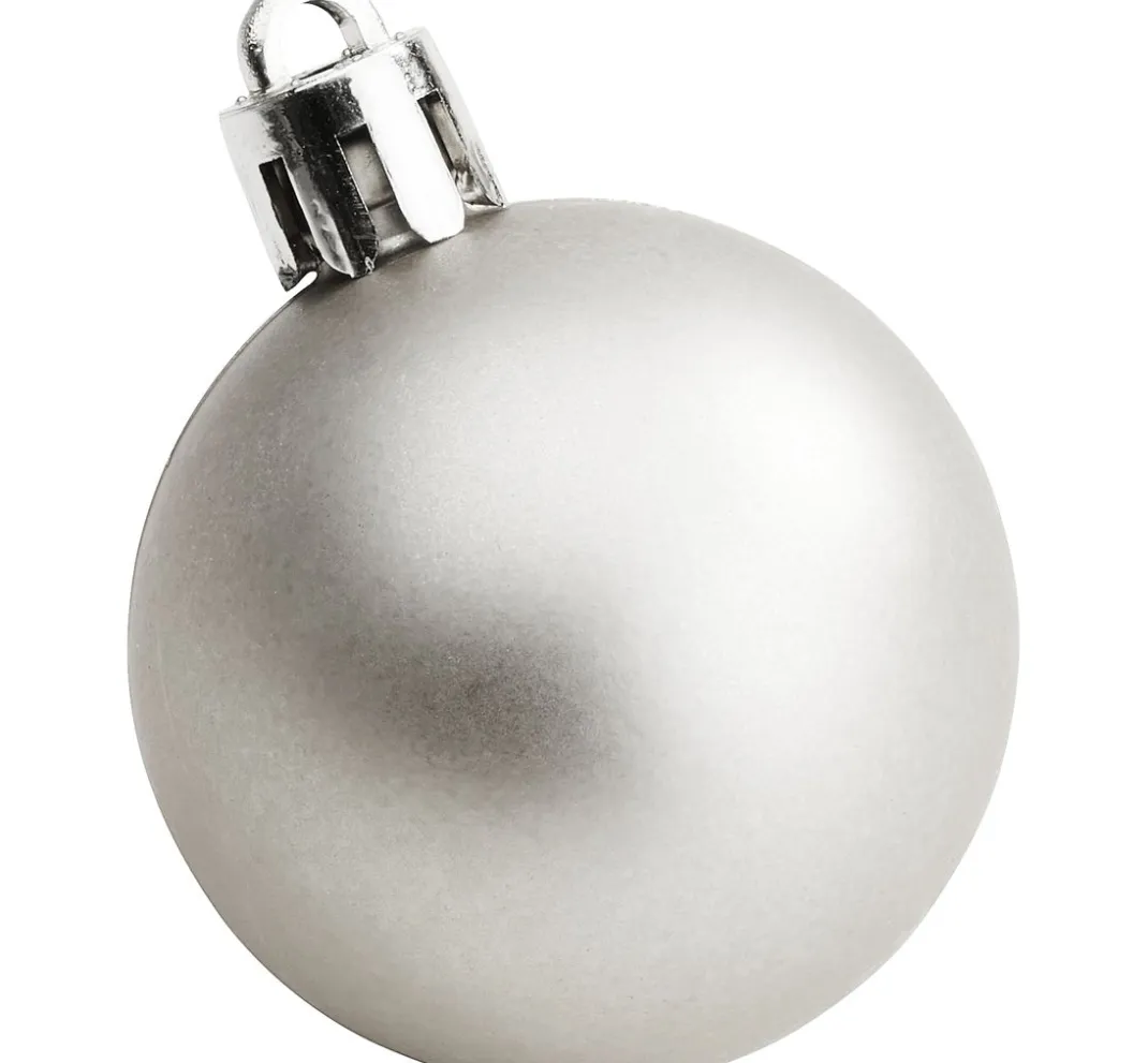Othmar Decorations Anhänger>Weihnachtskugeln aus Kunststoff, 10 Stück, Ø 4,4 cm