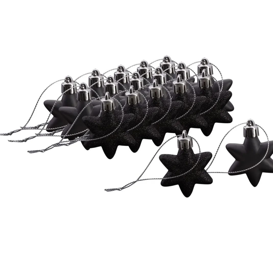 Othmar Decorations Anhänger>Weihnachtssterne aus Kunststoff