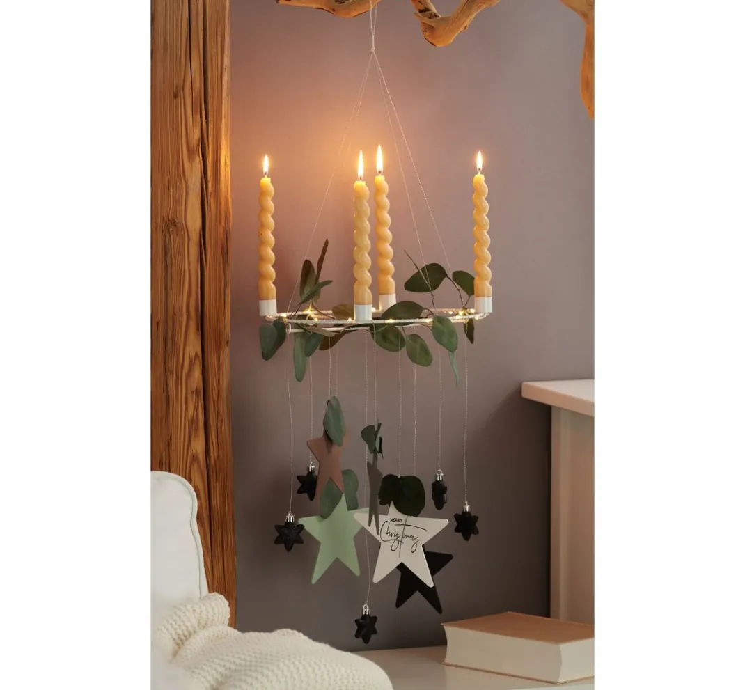 Othmar Decorations Anhänger>Weihnachtssterne aus Kunststoff