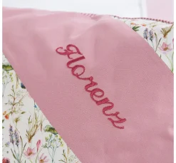 Westfalenstoffe Spezialstoffe|Patchworkstoffe>Webstoff Uni "Melange Beige-Rose"