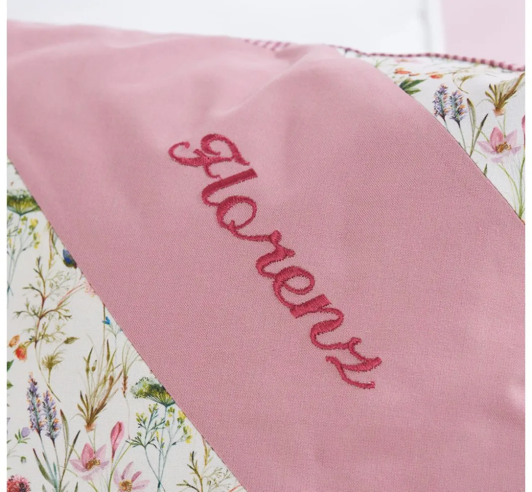 Westfalenstoffe Spezialstoffe|Patchworkstoffe>Webstoff Uni "Melange Beige-Rose"