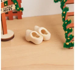 HobbyFun Miniaturen|Bastelzubehör>Wichtel-Set "Mütze, Schal & Schuhe"