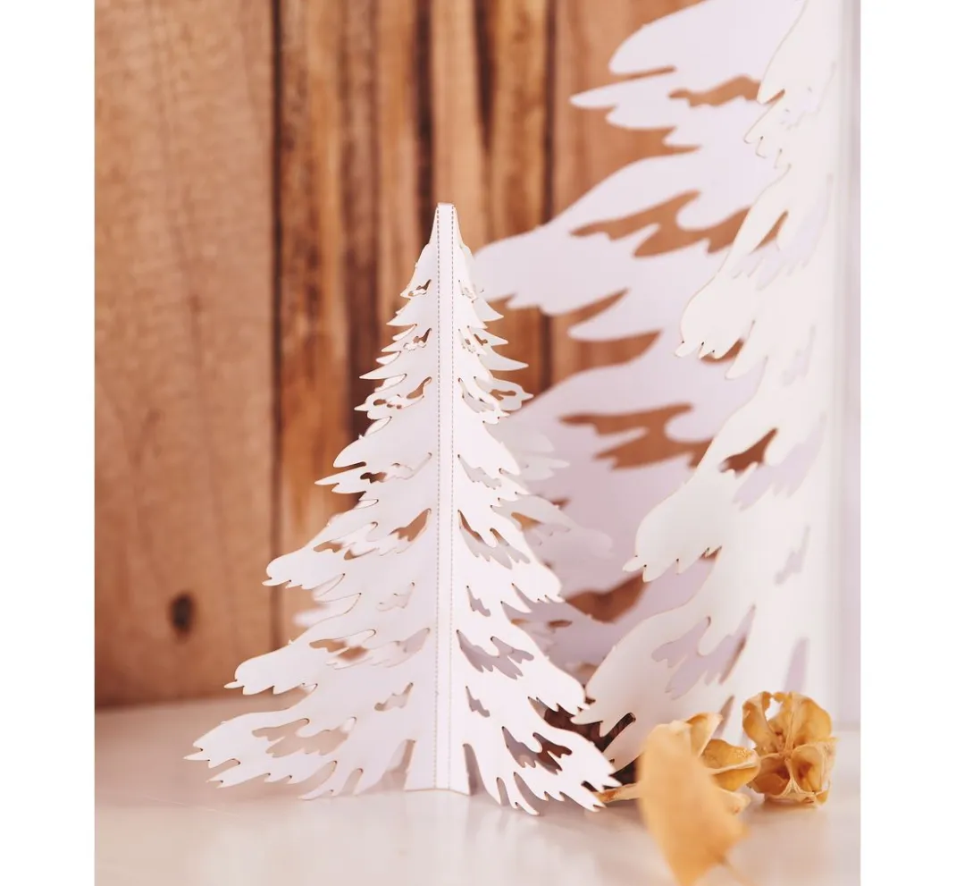 URSUS Falt- & Origamipapier|Papier-Bastelsets>Winterliche Papierszenerie "Elche"