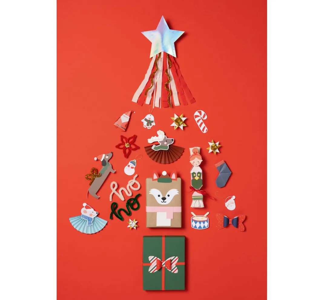 Kinder folia Papier-Bastelsets|Deko-Bastelsets>WOW Bastel Box "Merry Craftmas"