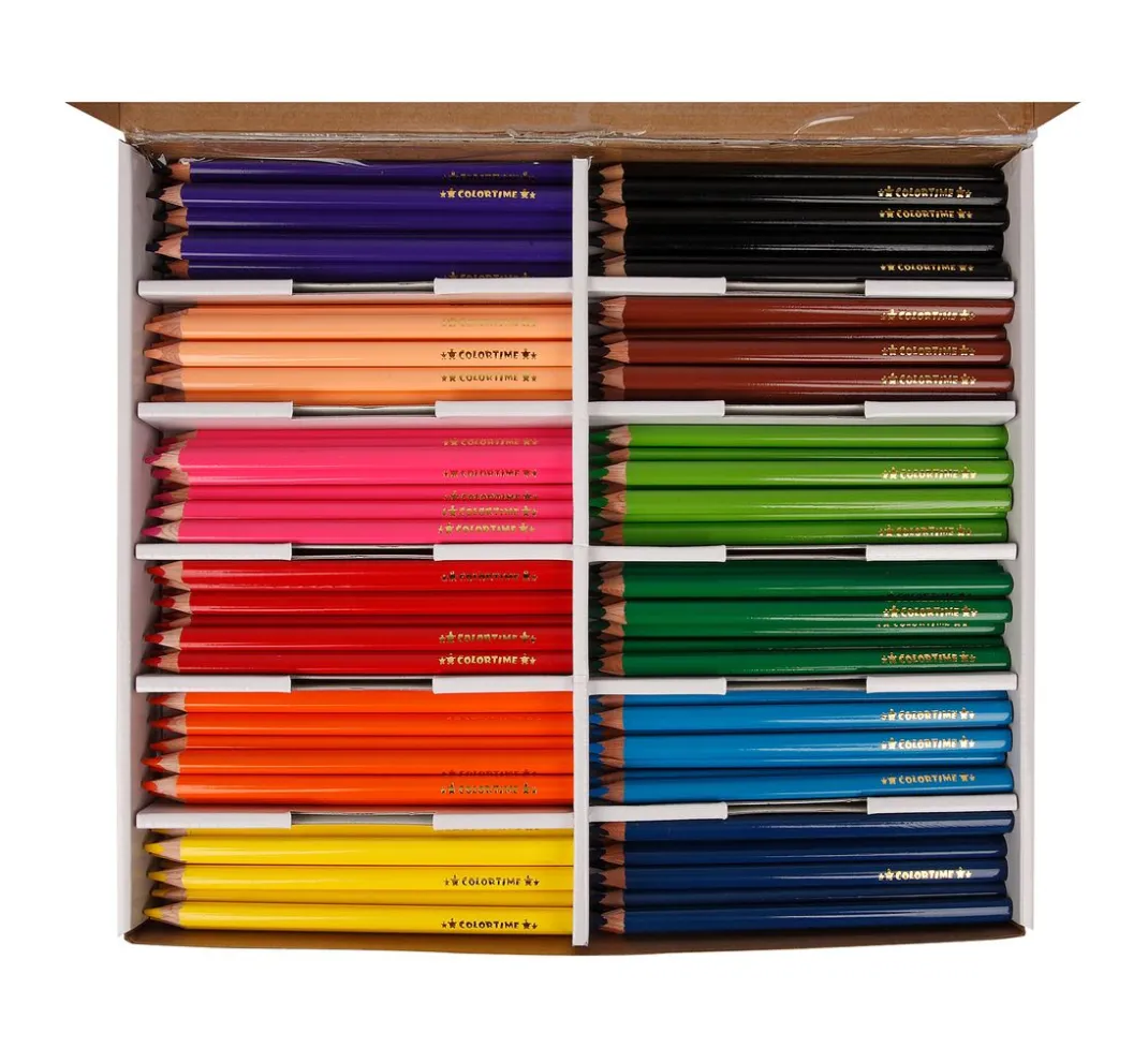 Kinder creativ company Farbsets|Weitere Geschenkideen Für Kinder>XXL Colortime Buntstifte "Jumbo", Mine 5 mm